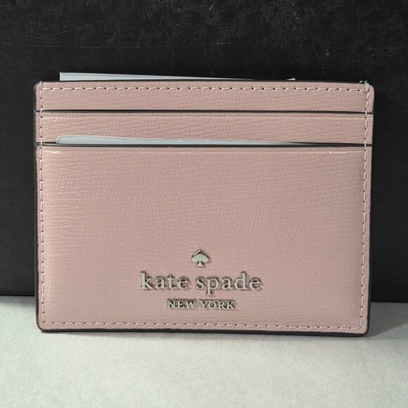 kate spade Accessories - NWT Kate Spade Madison Small Slim Card Holder - Tutu Pink